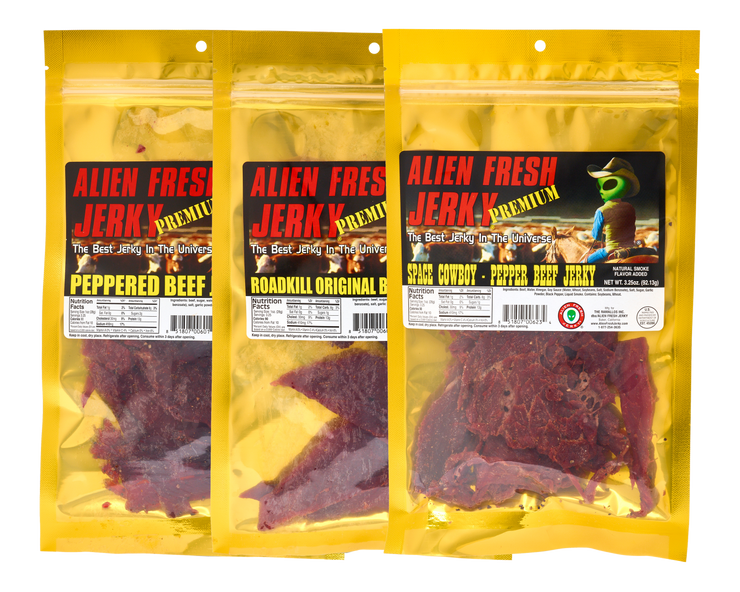 Alien Fresh Jerky 3-Pack The Savory Pack